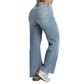 Jean mom flare en corduroy - Ref:10745