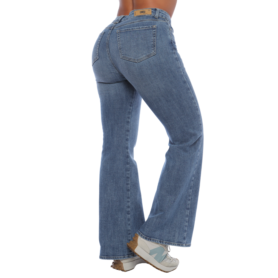 Jean bota flare - Ref:10844
