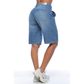 Bermuda larga en denim - Ref:10960