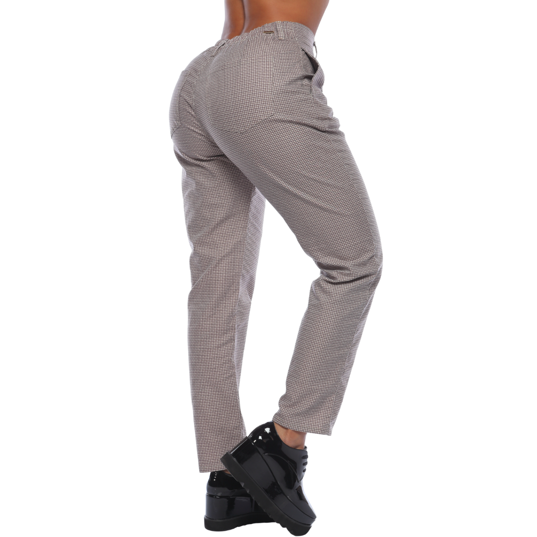 Pantalón slouchy café - Ref:10871