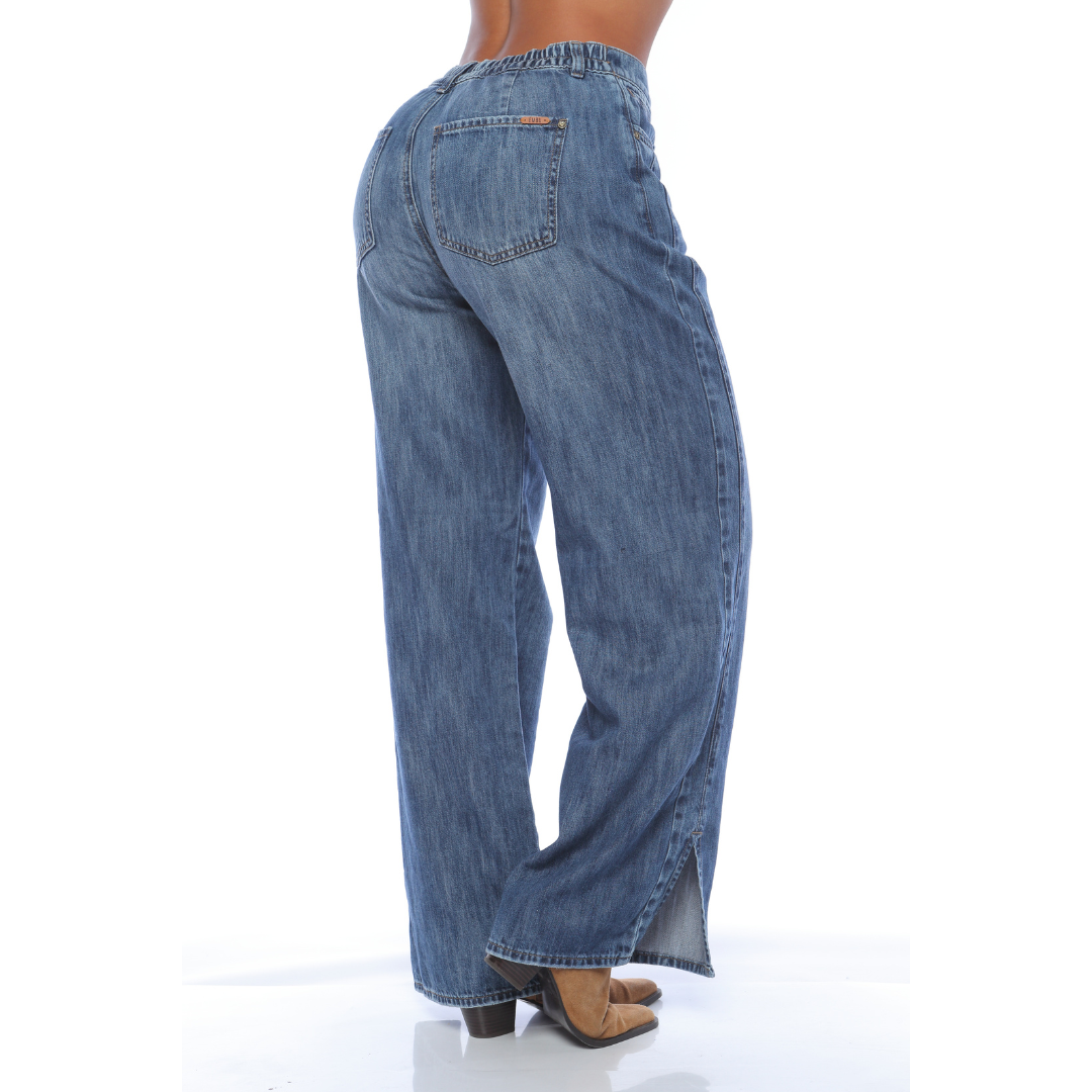Wide leg en tencel - Ref:10959