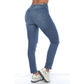 Jean skinny con cinturón - Ref:10955