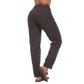 Mom fit con textura café - Ref:10929