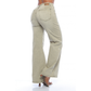 Pantalón wide leg verde - Ref:11021