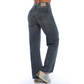 Jean mom recto - Ref:10908
