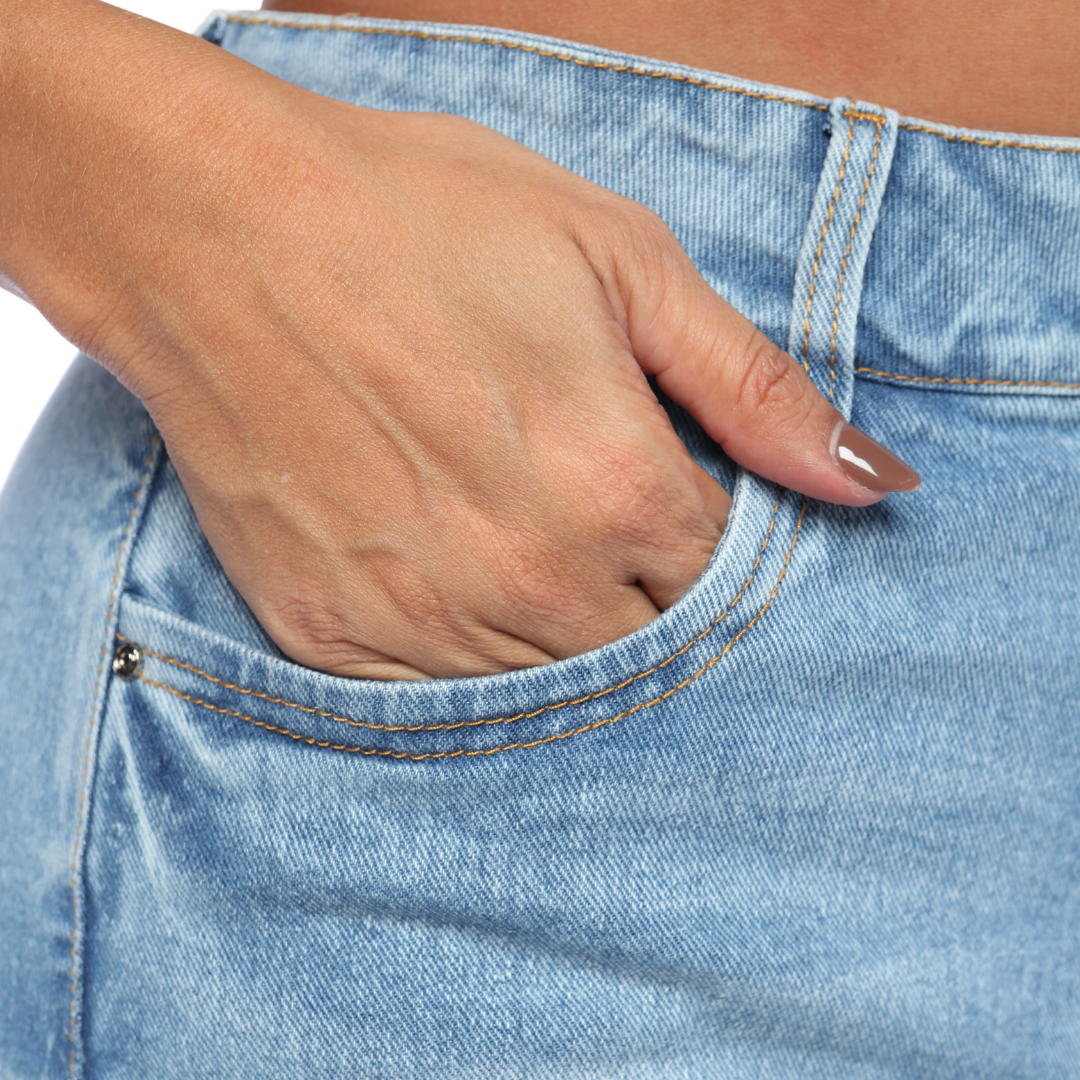 Jean mom flare - Ref:10807