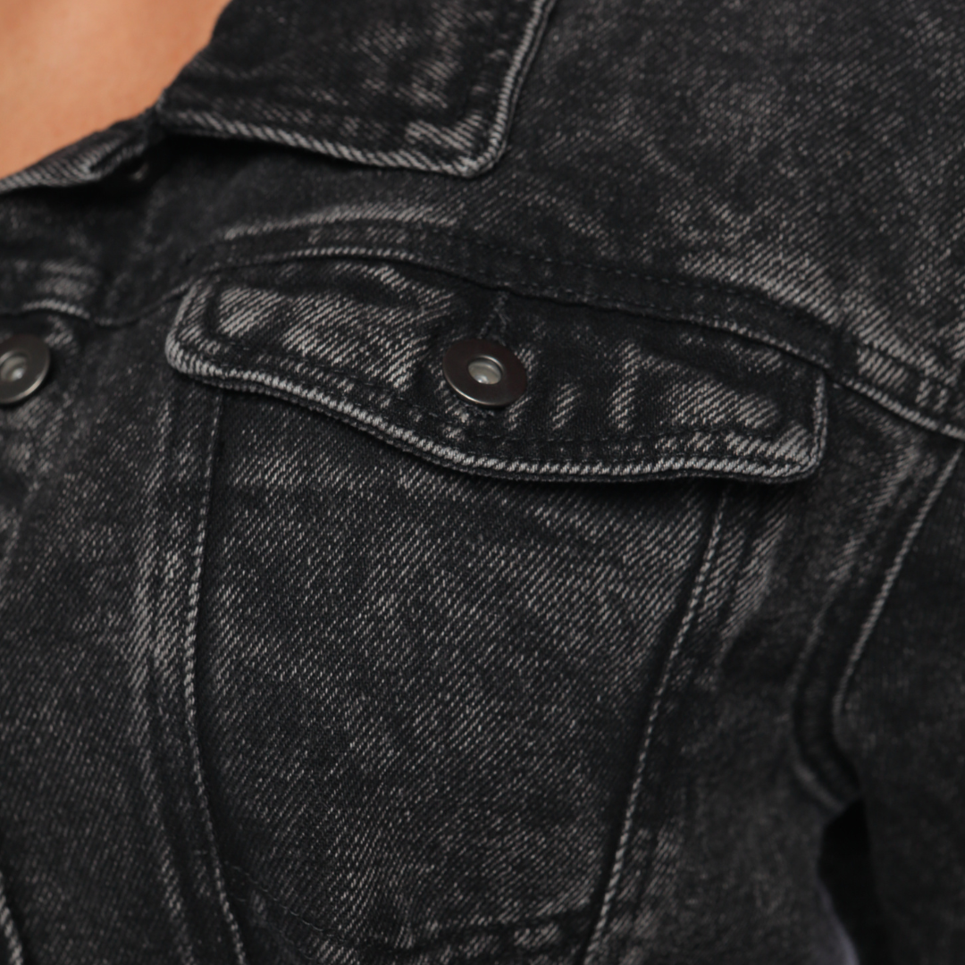 Chaqueta oversize gris - Ref:20094