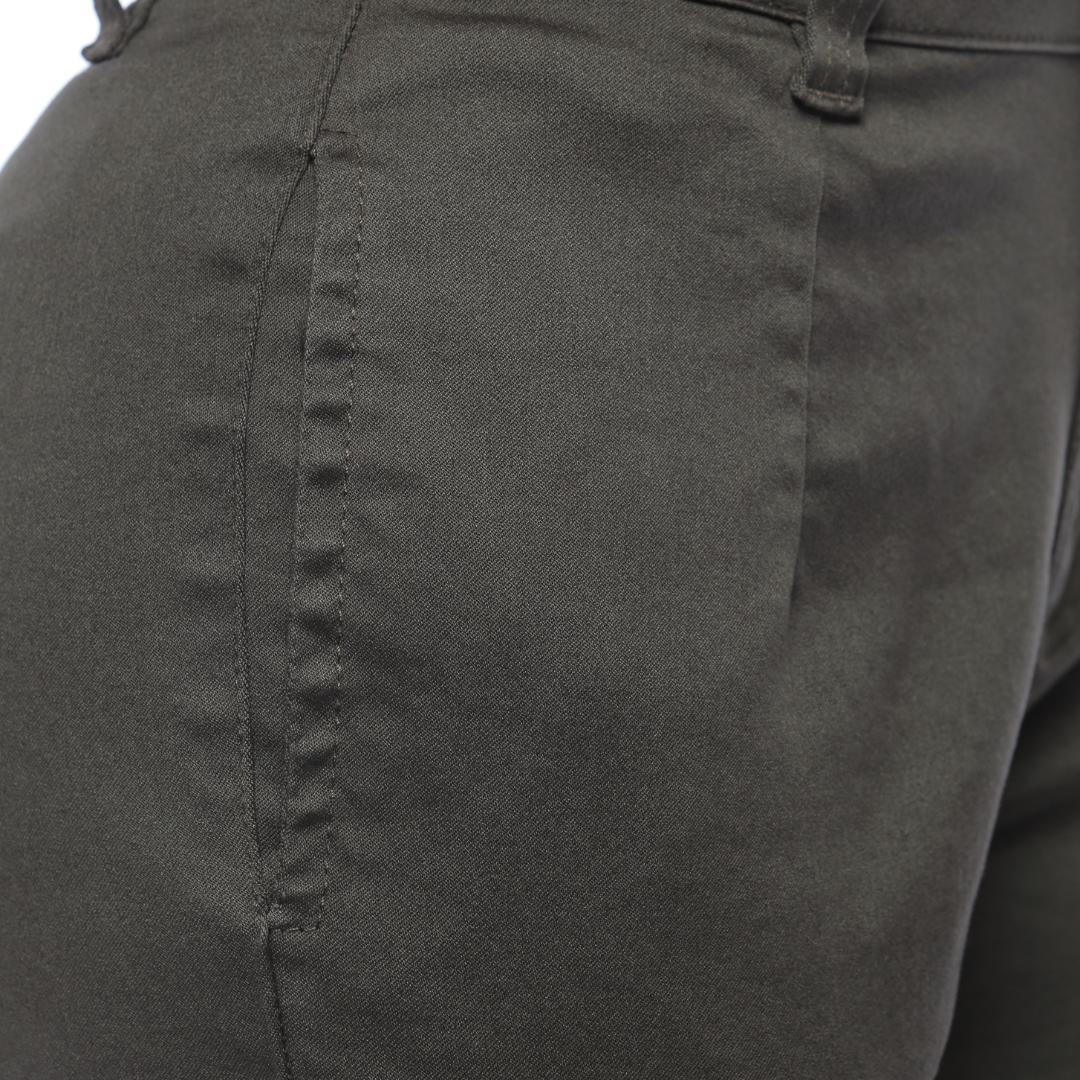 Slouchy en drill verde - Ref:10935