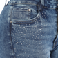 Jean skinny con apliques - Ref:10823