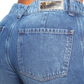 Jean mom flare con apliques - Ref:10797
