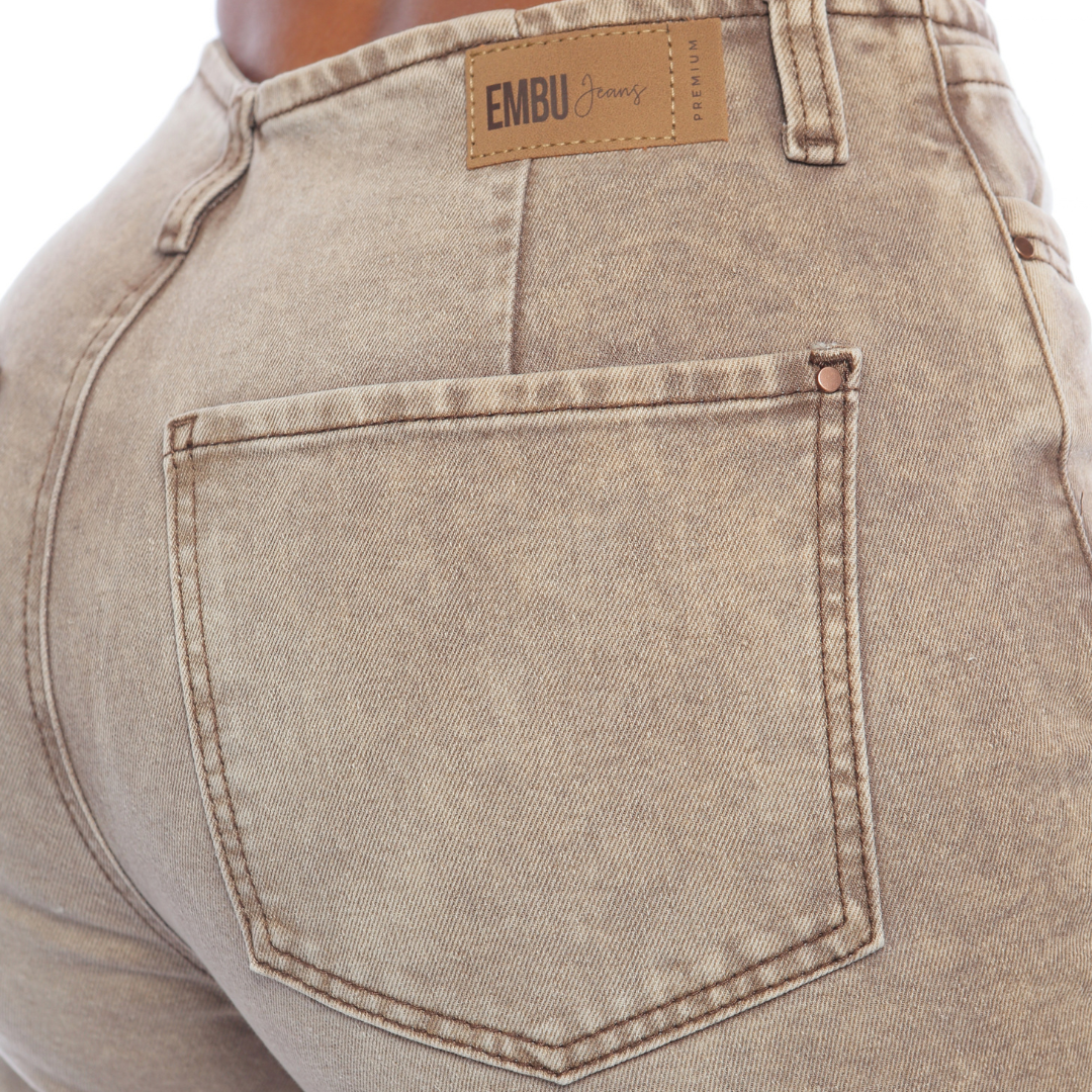 Pantalón wide leg café - Ref:11021