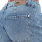 Jean barrel en denim claro - Ref:10928