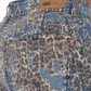 Wide leg estampado animal print - Ref:11018