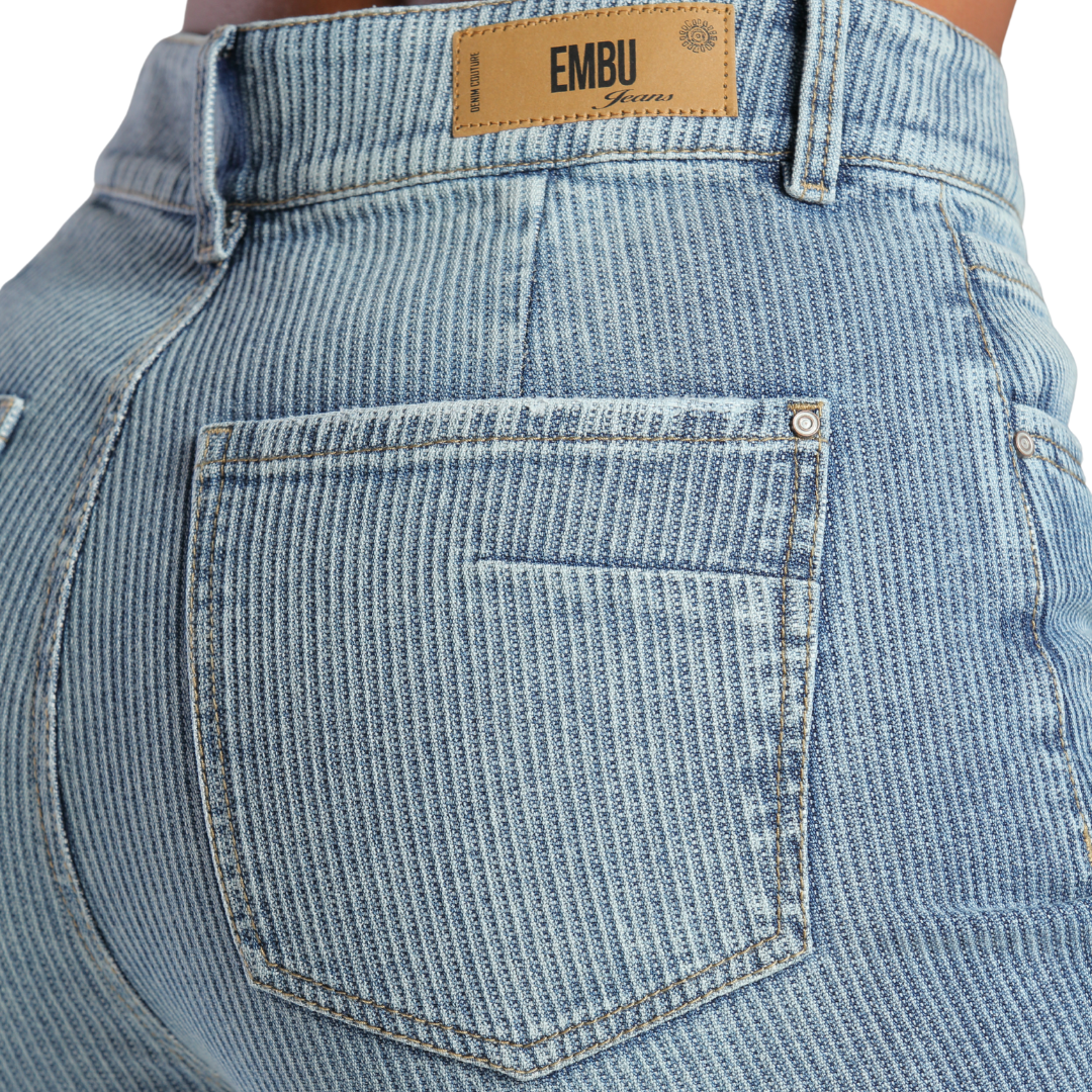 Jean mom flare en corduroy - Ref:10745