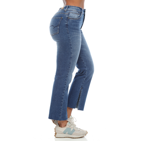 Jean culotte con bolsillos bordados - Ref:10470