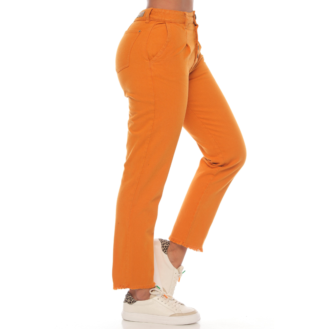 Pantalón naranja slouchy - Ref:10357