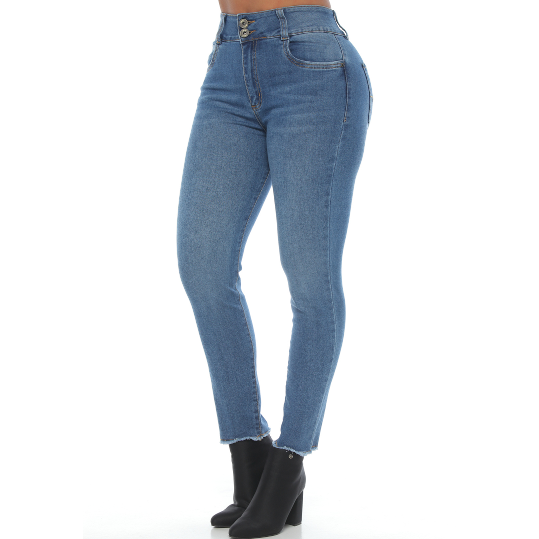 Jean skinny pretina ancha - Ref:10405