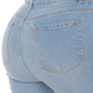 Mom fit bolsillos parche denim - Ref:10360
