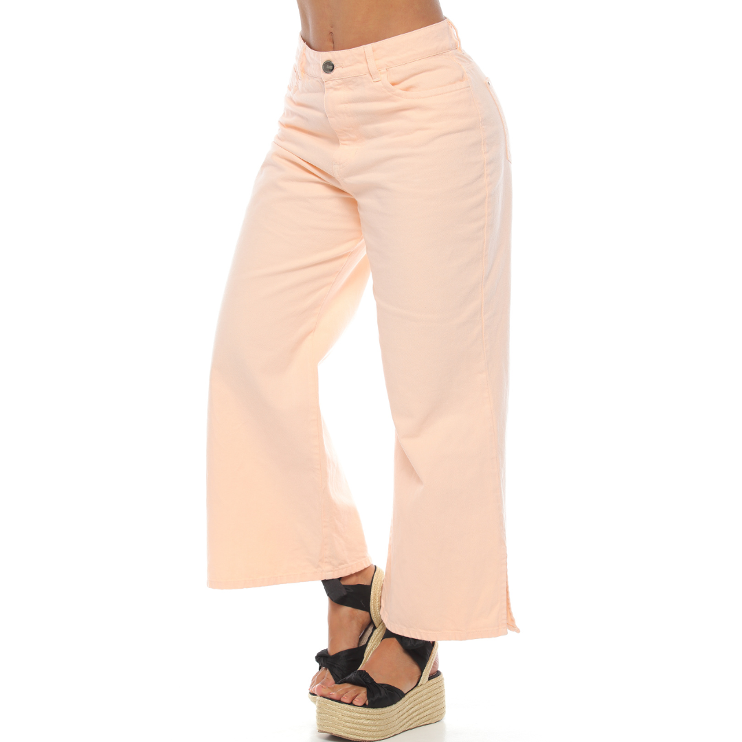 Jean mom flare mandarina - Ref:10394